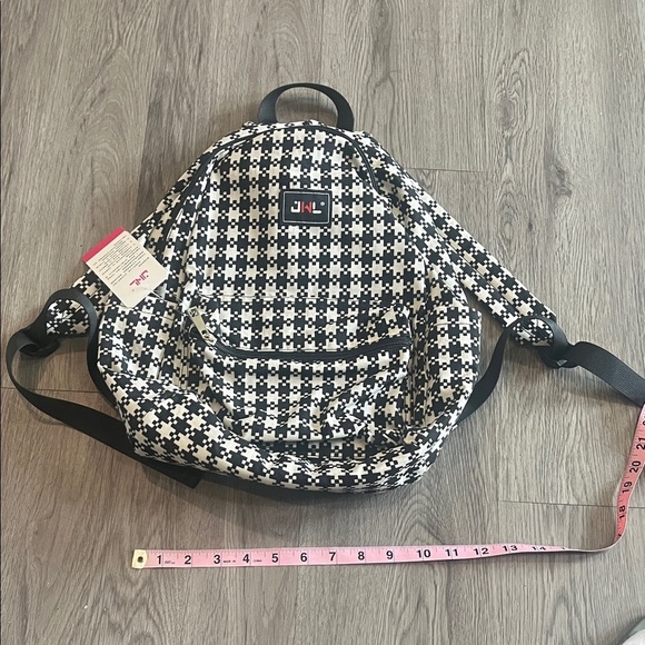 Monochrome Checkered Backpack from japan ? main image 5